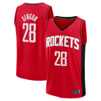 Choea H.Rockets #28 Alperen Sengun Red Fast Break Replica Stitched Jerseys-Icon Edition
