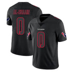Choea H.Texans #0 Azeez Al-Shaair Player Black Impact Limited Game Stitched Jerseys