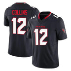 Choea H.Texans #12 Nico Collins Player Navy Limited Alternate Vapor F.U.S.E. Home Game Stitched Jerseys