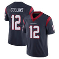 Choea H.Texans #12 Nico Collins Player Navy Limited Vapor Untouchable Home Game Stitched Jerseys