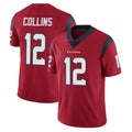 Choea H.Texans #12 Nico Collins Player Red Limited Vapor Untouchable Home Game Stitched Jerseys