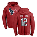 Choea H.Texans #12 Nico Collins Player Red Pro Line Pullover Hoodie Limited Game Stitched Jerseys