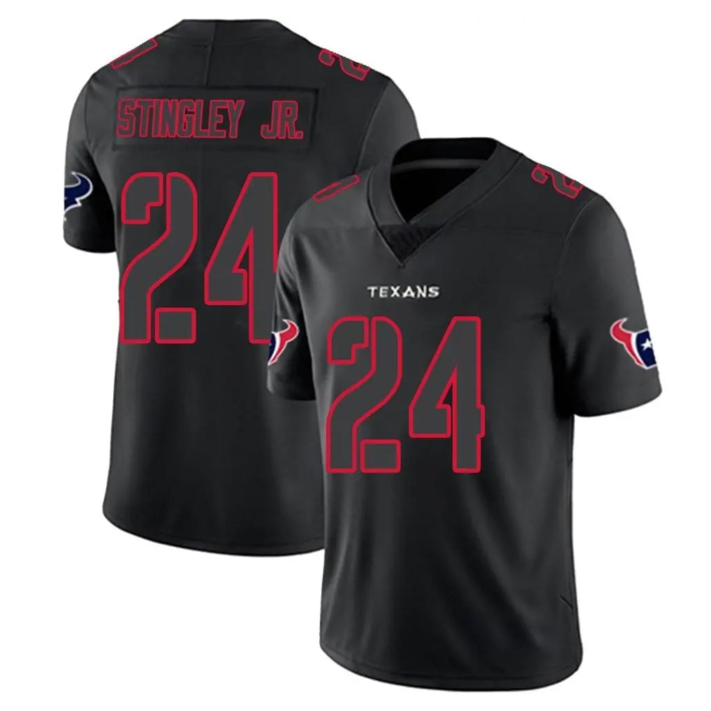 Choea H.Texans #24 Derek Stingley Jr. Player Black Impact Limited Game Stitched Jerseys