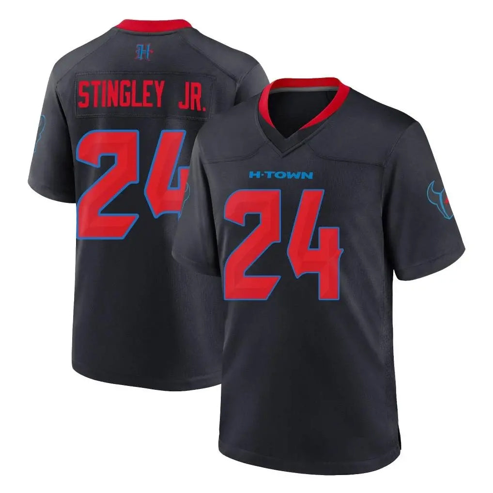 Choea H.Texans #24 Derek Stingley Jr. Player Navy 2nd Alternate Home Game Stitched Jerseys