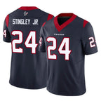 Choea H.Texans #24 Derek Stingley Jr. Player Navy Limited Vapor F.U.S.E. Home Game Stitched Jerseys