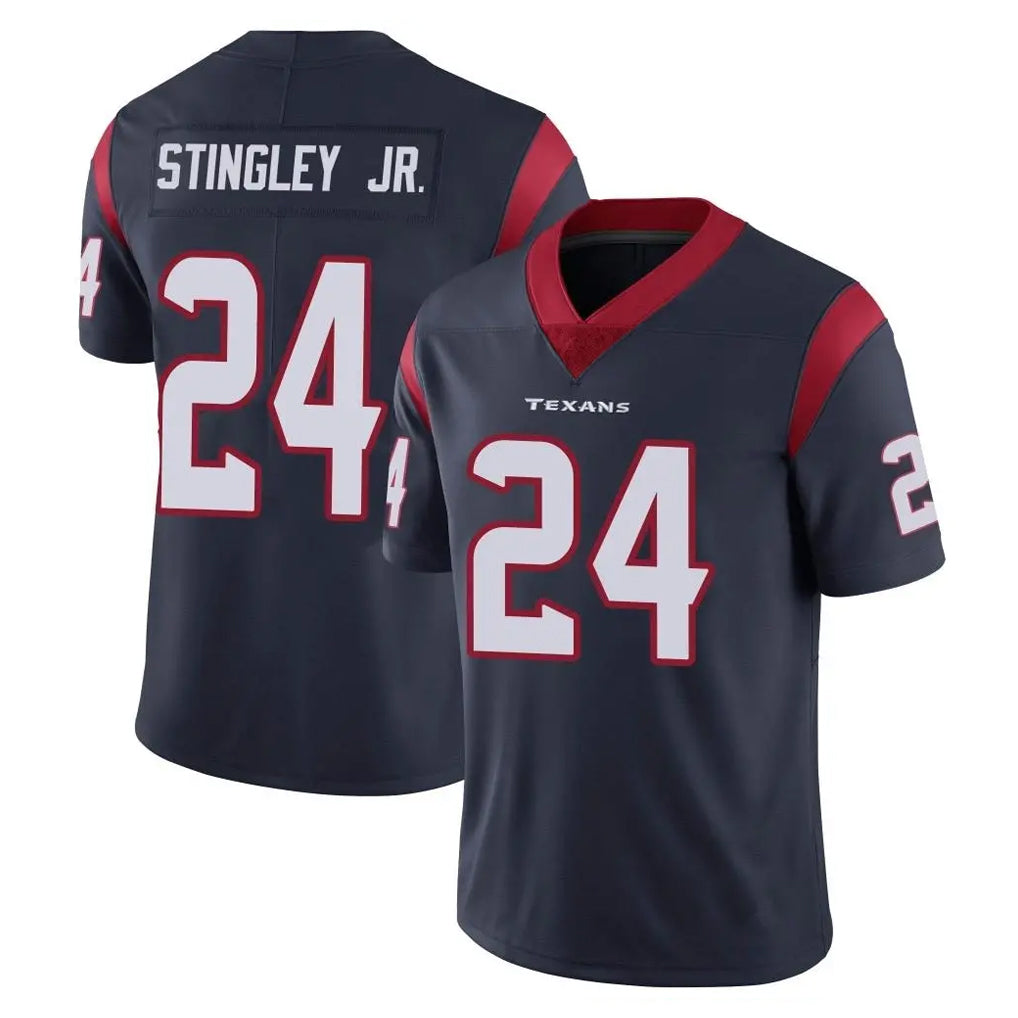Choea H.Texans #24 Derek Stingley Jr. Player Navy Limited Vapor Untouchable Home Game Stitched Jerseys