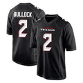 Choea H.Texans #2 Calen Bullock Player Carbon Black Fashion Home Game Stitched Jerseys