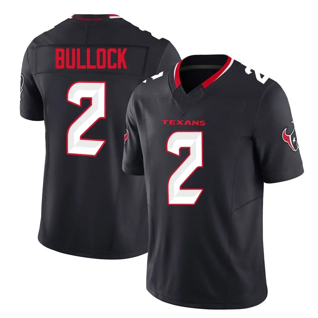 Choea H.Texans #2 Calen Bullock Player Navy Limited Alternate Vapor F.U.S.E. Home Game Stitched Jerseys