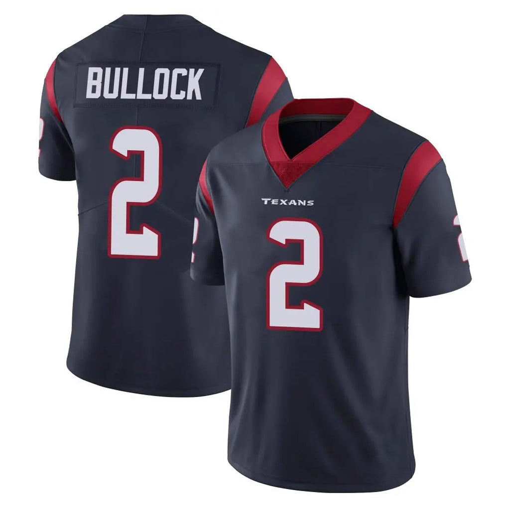 Choea H.Texans #2 Calen Bullock Player Navy Limited Vapor Untouchable Home Game Stitched Jerseys