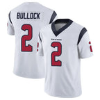 Choea H.Texans #2 Calen Bullock Player White Limited Vapor Untouchable Home Game Stitched Jerseys