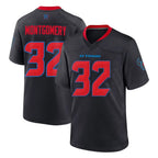 Choea H.Texans #32 David Montgomery Player Navy 2nd Alternate Home Game Stitched Jerseys