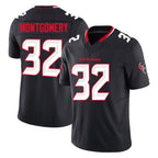 Choea H.Texans #32 David Montgomery Player Navy Limited Alternate Vapor F.U.S.E. Home Game Stitched Jerseys