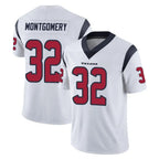 Choea H.Texans #32 David Montgomery Player White Limited Vapor Untouchable Home Game Stitched Jerseys