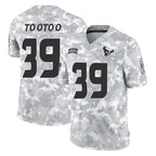 Choea H.Texans #39 Henry To'oTo'o Player Arctic Camo Salute To Service Limited Game Stitched Jerseys