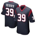 Choea H.Texans #39 Henry To'oTo'o Player Navy Home Game Stitched Jerseys