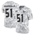 Choea H.Texans #51 Will Anderson Jr. Player Arctic Camo Salute To Service Limited Game Stitched Jerseys