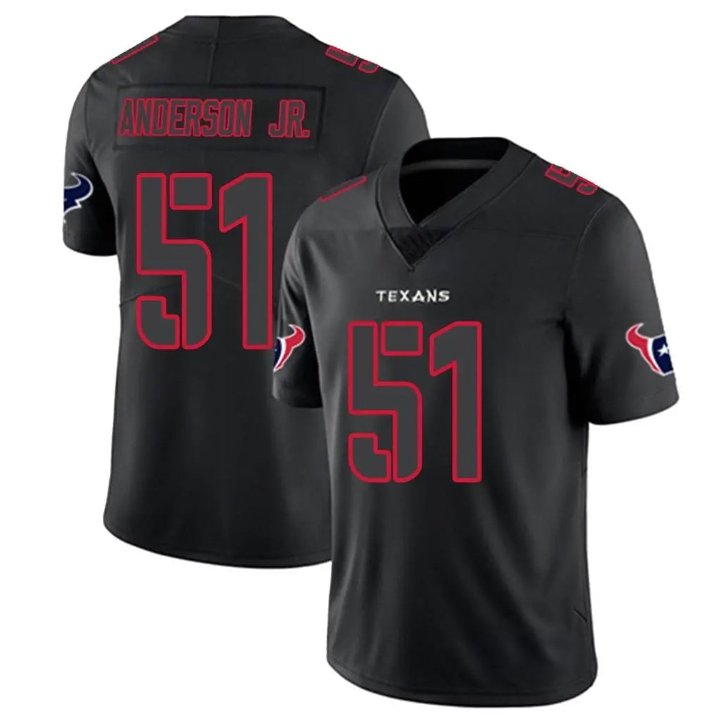 Choea H.Texans #51 Will Anderson Jr. Player Black Impact Limited Game Stitched Jerseys