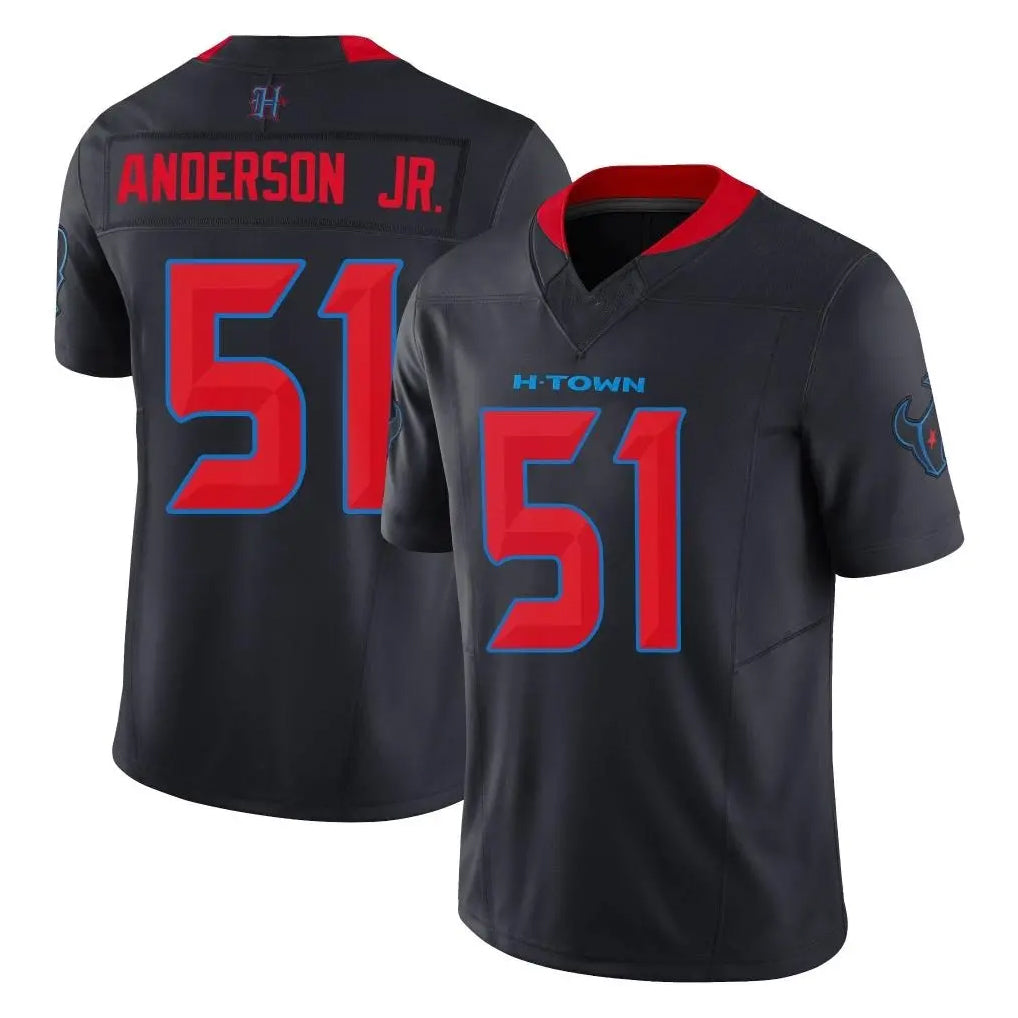 Choea H.Texans #51 Will Anderson Jr. Player Navy Limited 2nd Alternate Vapor F.U.S.E. Home Game Stitched Jerseys