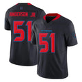 Choea H.Texans #51 Will Anderson Jr. Player Navy Limited 2nd Alternate Vapor F.U.S.E. Home Game Stitched Jerseys