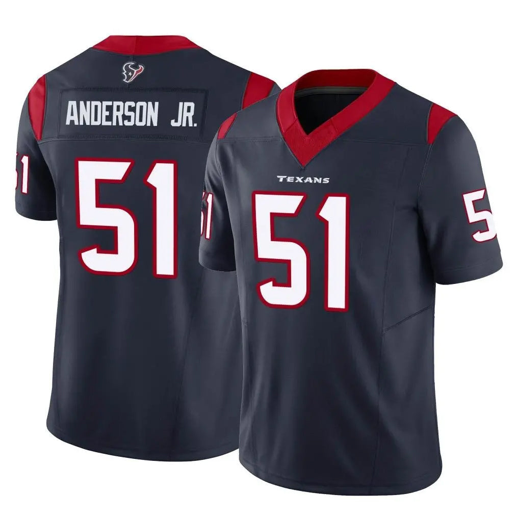 Choea H.Texans #51 Will Anderson Jr. Player Navy Limited Vapor F.U.S.E. Home Game Stitched Jerseys