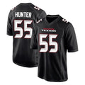 Choea H.Texans #55 Danielle Hunter Player Carbon Black Fashion Home Game Stitched Jerseys