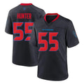 Choea H.Texans #55 Danielle Hunter Player Navy 2nd Alternate Home Game Stitched Jerseys