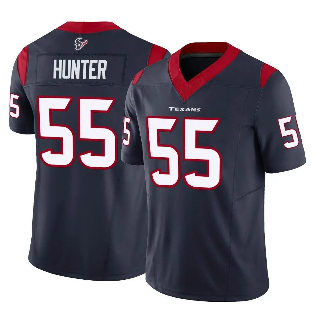 Choea H.Texans #55 Danielle Hunter Player Navy Limited Vapor F.U.S.E. Home Game Stitched Jerseys