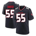 Choea H.Texans #55 Danielle Hunter Player Navy Team Home Game Stitched Jerseys