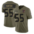 Choea H.Texans #55 Danielle Hunter Player Olive Salute To Service Limited Stitched Jerseys
