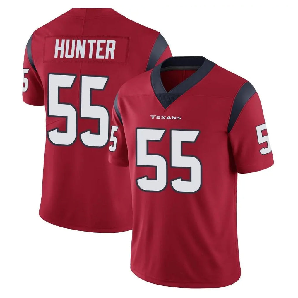 Choea H.Texans #55 Danielle Hunter Player Red Limited Vapor Untouchable Home Game Stitched Jerseys