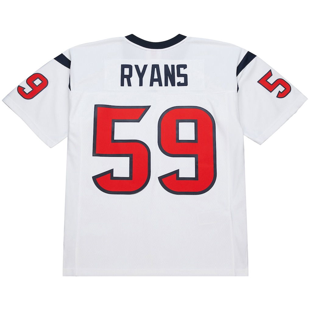 Choea H.Texans #59 DeMeco Ryans Mitchell & Ness White 2006 Legacy Replica Jersey Stitched Puhic