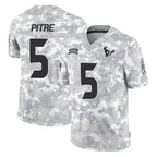 Choea H.Texans #5 Jalen Pitre Player Arctic Camo Salute To Service Limited Game Stitched Jerseys