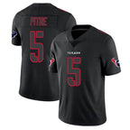 Choea H.Texans #5 Jalen Pitre Player Black Impact Limited Game Stitched Jerseys
