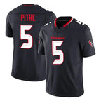 Choea H.Texans #5 Jalen Pitre Player Navy Limited Alternate Vapor F.U.S.E. Home Game Stitched Jerseys
