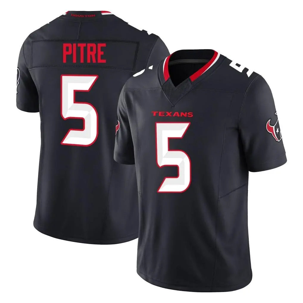Choea H.Texans #5 Jalen Pitre Player Navy Limited Alternate Vapor F.U.S.E. Home Game Stitched Jerseys