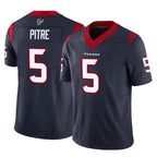 Choea H.Texans #5 Jalen Pitre Player Navy Limited Vapor F.U.S.E. Home Game Stitched Jerseys