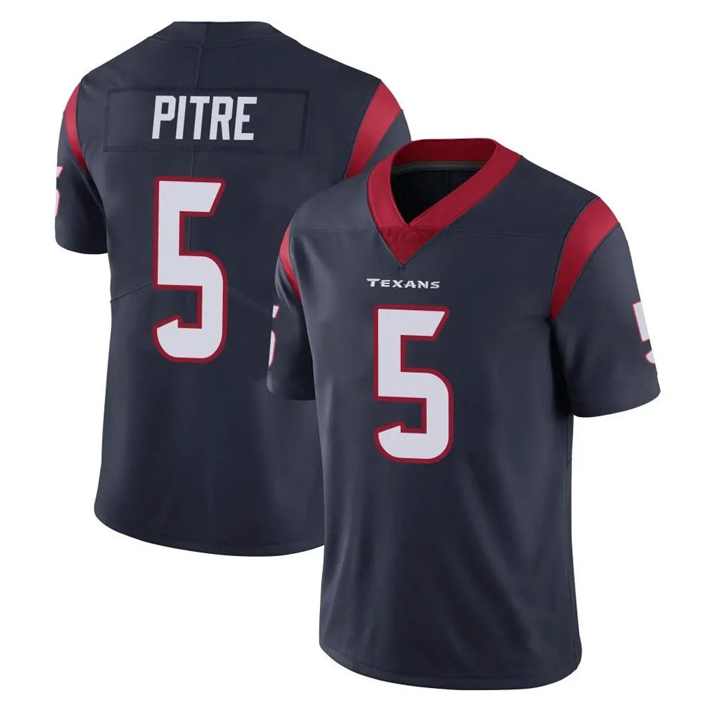 Choea H.Texans #5 Jalen Pitre Player Navy Limited Vapor Untouchable Home Game Stitched Jerseys