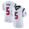 Choea H.Texans #5 Jalen Pitre Player White Limited Vapor Untouchable Home Game Stitched Jerseys