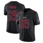 Choea H.Texans #69 Ed Ingram Player Black Impact Limited Game Stitched Jerseys