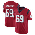 Choea H.Texans #69 Ed Ingram Player Red Limited Vapor Untouchable Home Game Stitched Jerseys