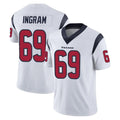 Choea H.Texans #69 Ed Ingram Player White Limited Vapor Untouchable Home Game Stitched Jerseys