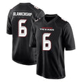 Choea H.Texans #6 Reed Blankenship Player Carbon Black Fashion Home Game Stitched Jerseys