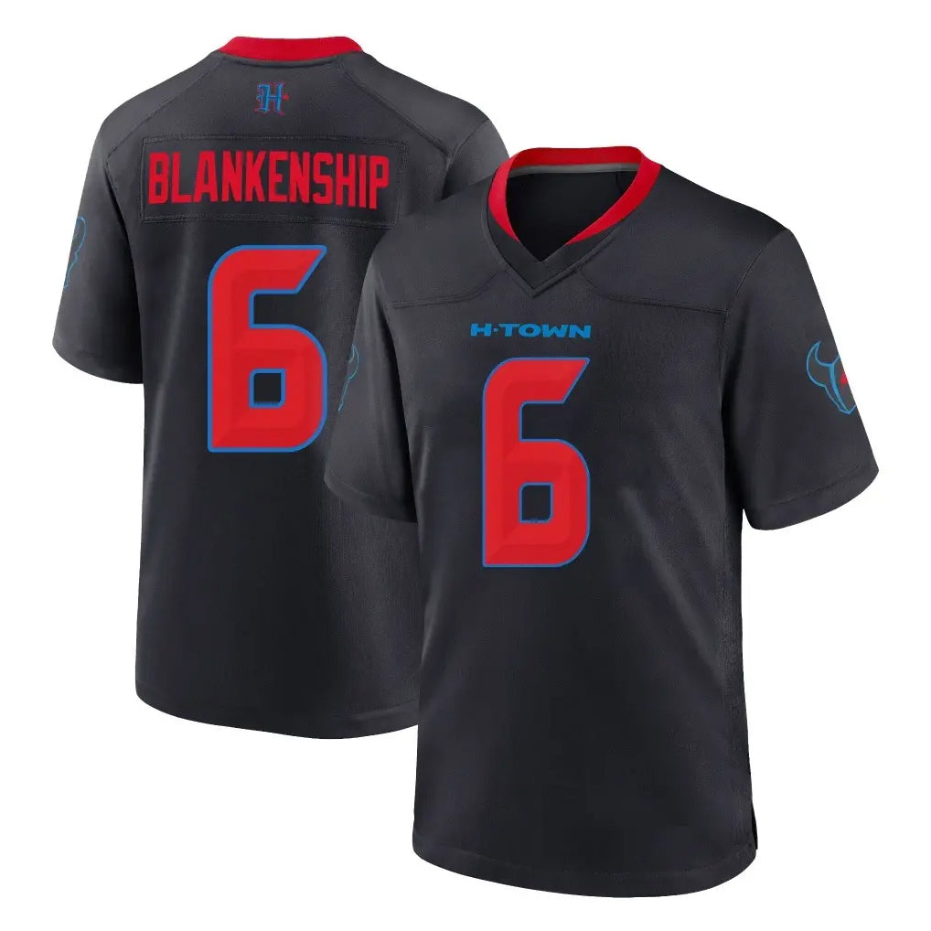 Choea H.Texans #6 Reed Blankenship Player Navy 2nd Alternate Home Game Stitched Jerseys