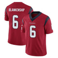Choea H.Texans #6 Reed Blankenship Player Red Limited Vapor Untouchable Home Game Stitched Jerseys
