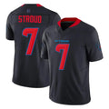 Choea H.Texans #7 CJ Stroud Player Navy Limited 2nd Alternate Vapor F.U.S.E. Home Game Stitched Jerseys