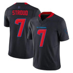 Choea H.Texans #7 CJ Stroud Player Navy Limited 2nd Alternate Vapor F.U.S.E. Home Game Stitched Jerseys