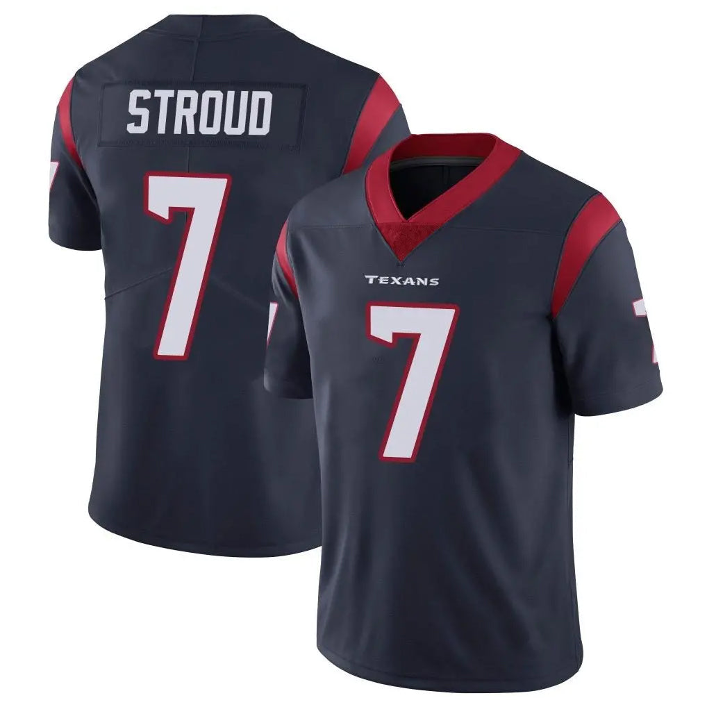 Choea H.Texans #7 CJ Stroud Player Navy Limited Vapor Untouchable Home Game Stitched Jerseys