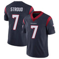 Choea H.Texans #7 CJ Stroud Player Navy Limited Vapor Untouchable Home Game Stitched Jerseys