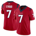 Choea H.Texans #7 CJ Stroud Player Red Limited Vapor F.U.S.E. Home Game Stitched Jerseys