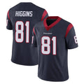 Choea H.Texans #81 Jayden Higgins Player Navy Limited Vapor Untouchable Home Game Stitched Jerseys